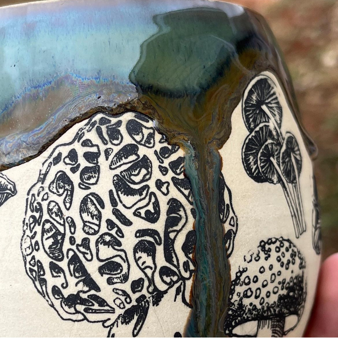 Kelp Mushroom Mug