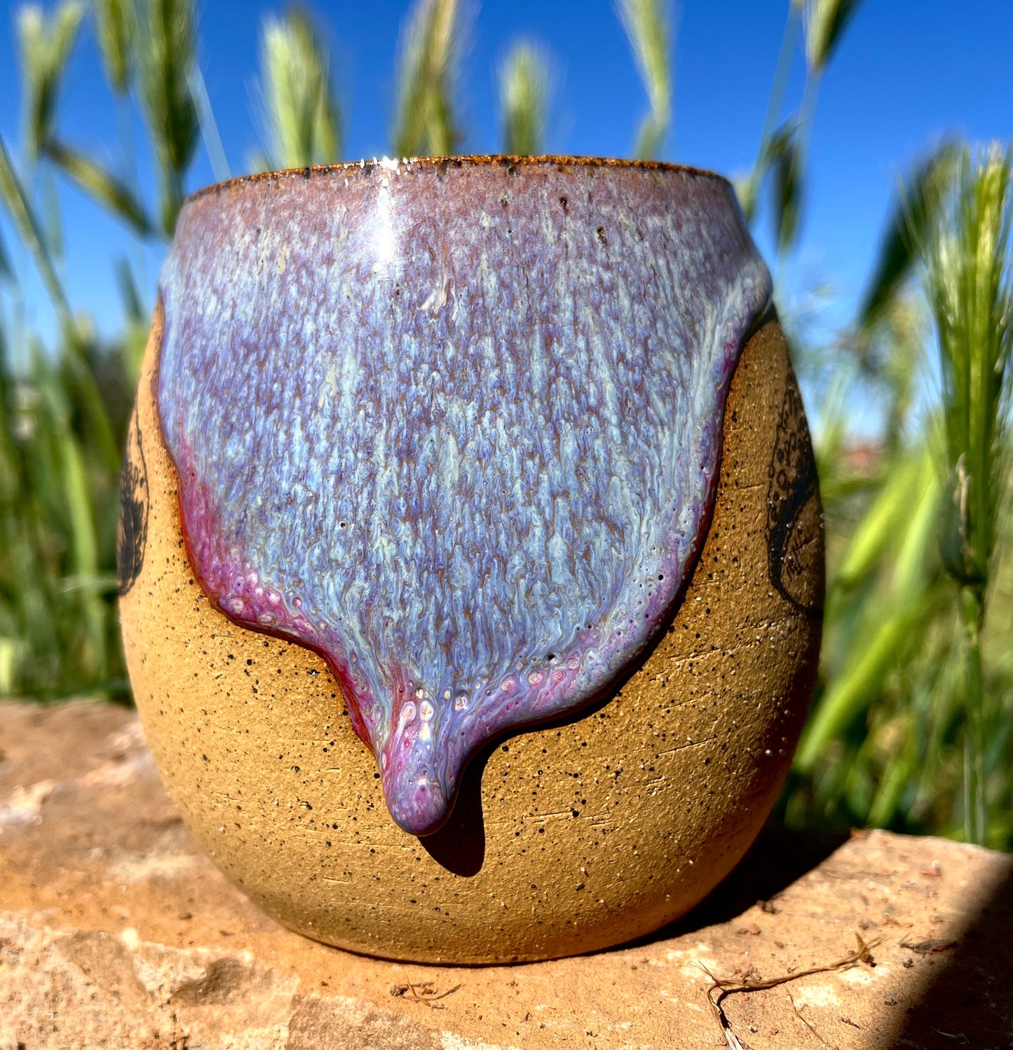 Lavender Mist Mushroom Mug