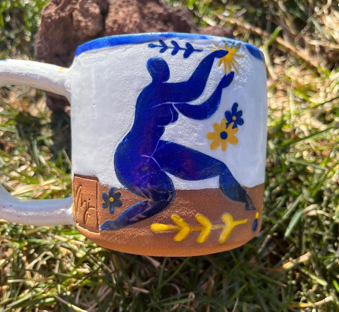 Blue Lady Mug (10oz)