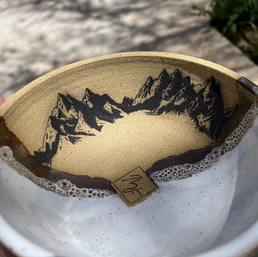 Mountain Decorative Bowl