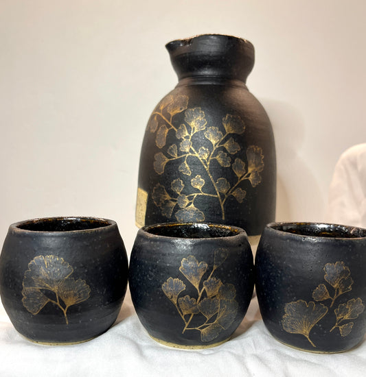 Ginkgo Sake Set