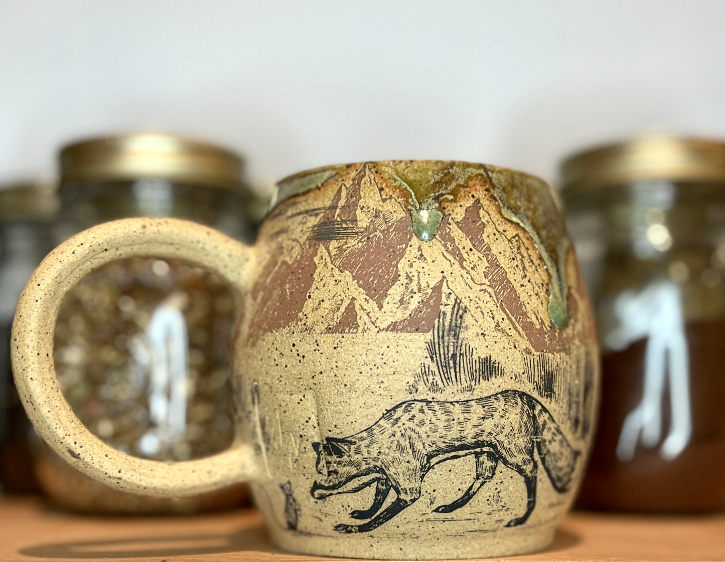 Mountain Fox Mug (18oz) is